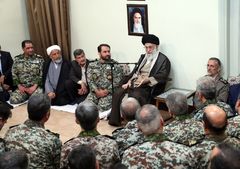 Rencontre avec les commandants de la DCA iranienne Rencontre avec les commandants de la DCA iranienne