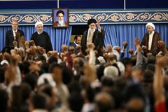The leader's speech during Eid al-Fitr The leader's speech during Eid al-Fitr