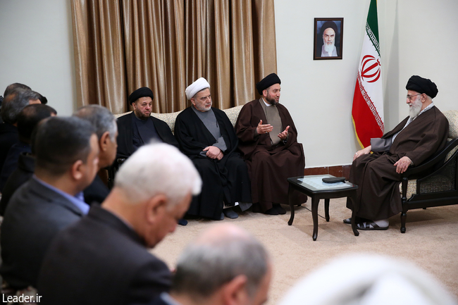 Встреча с главой национального союза иракских шиитов и членами коалиции