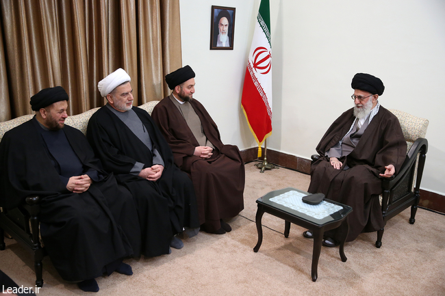 Встреча с главой национального союза иракских шиитов и членами коалиции