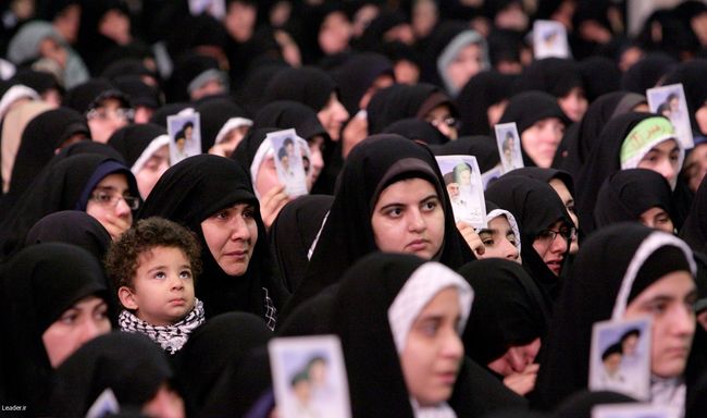 دیدار هزاران نفر از بسیجیان سراسر کشور
