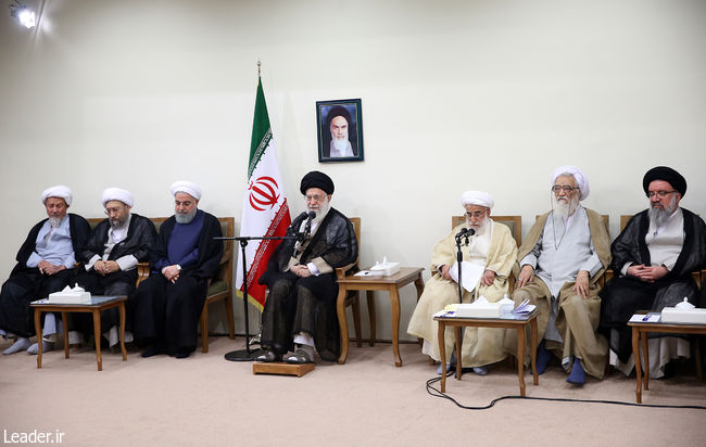 Rehberlik Fakihler Meclisi Başkanı ve Üyelerinin İslam İnkılâbı Rehberi Tarafından Kabulü