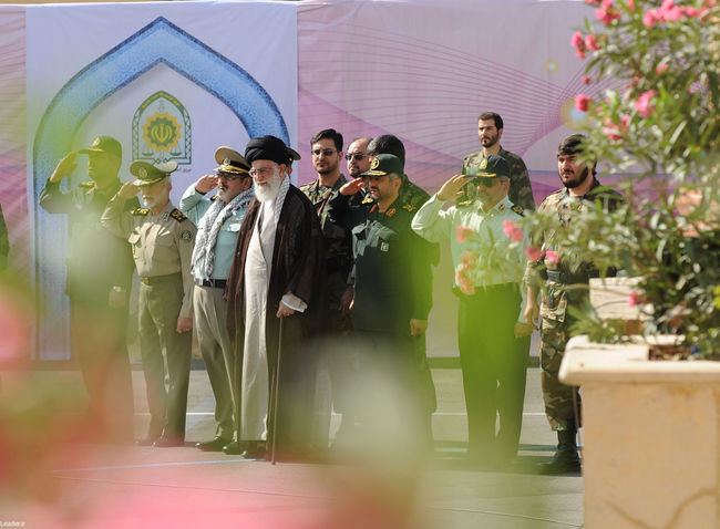 مراسم دانش آموختگی دانشجویان دانشگاه علوم انتظامی