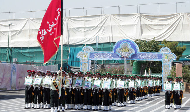 مراسم دانش آموختگی دانشجویان دانشگاه علوم انتظامی