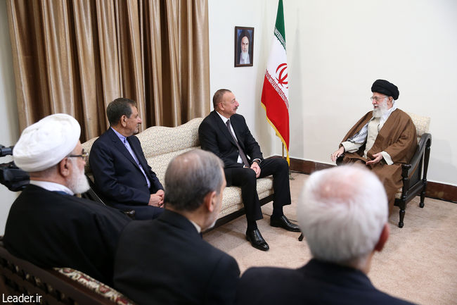 Rencontre avec le président de la République d’Azerbaïdjan