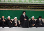 رہبر معظم کی موجودگي میں حسینیہ امام خمینی (رہ) میں مجلس سید الشہداء کا انعقاد