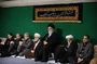 إقامة مراسم عزاء الأربعين بحضور قائد الثورة الإسلامية في حسينية الإمام الخميني