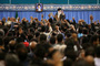 The Leader's meeting with workers The Leader's meeting with workers