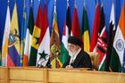 addressing the Sixth International Conference in Support of the Palestinian Intifada addressing the Sixth International Conference in Support of the Palestinian Intifada