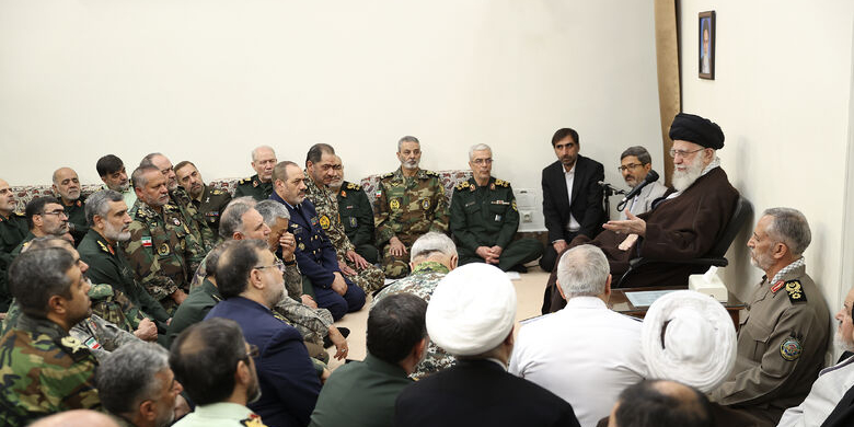Встреча с высшим военным командованием страны