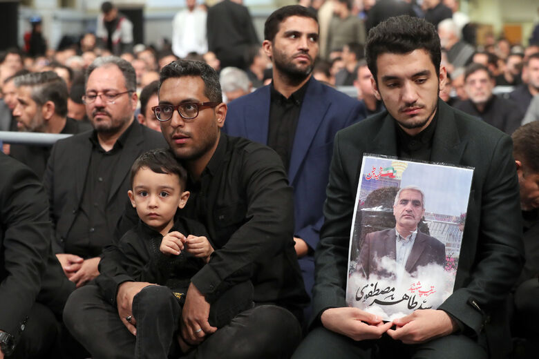 Funeral services were held in the presence of the Leader of the Revolution, the families of the martyrs, various segments of the public, officials, and foreign guests