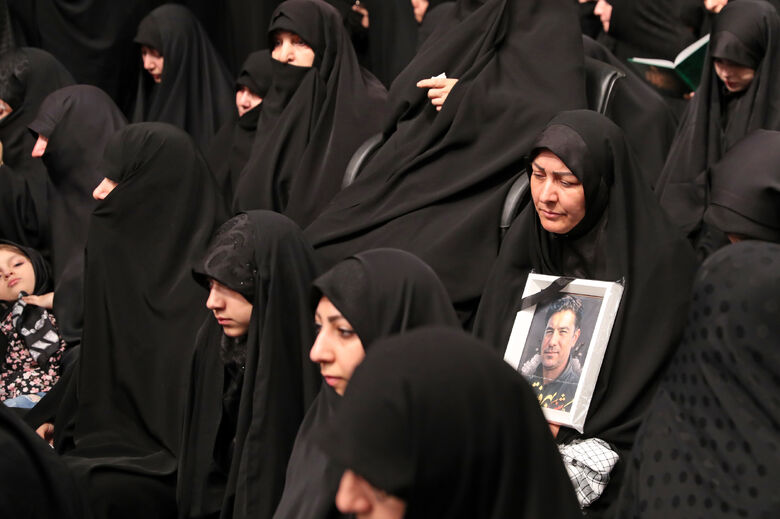 Funeral services were held in the presence of the Leader of the Revolution, the families of the martyrs, various segments of the public, officials, and foreign guests