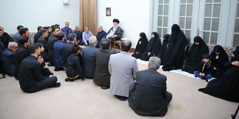 Leader stressed this in a session with service martyrs' families