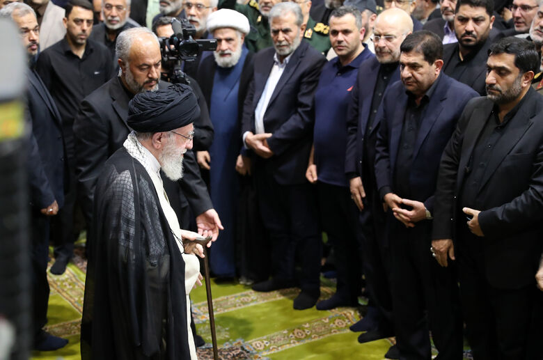 Funeral Prayers Held at the University of Tehran