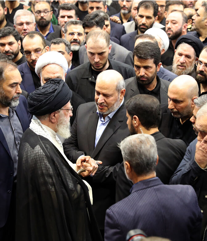 Funeral Prayers Held at the University of Tehran