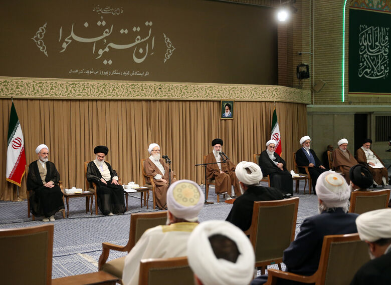 Leader of the Revolution Meets with Head and Members of Assembly of Experts