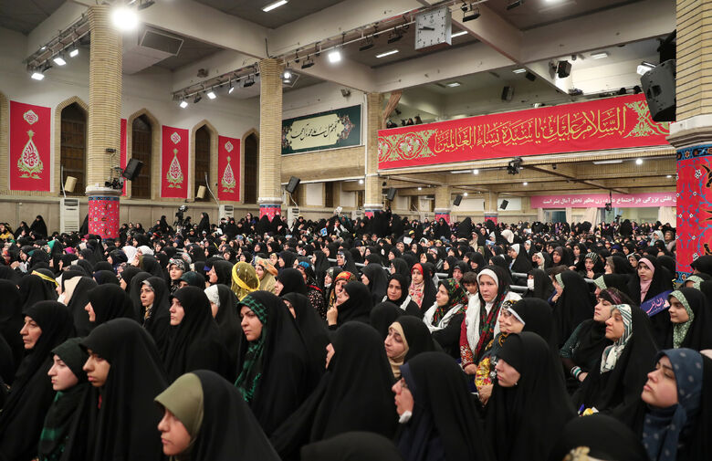 Leader of Islamic Revolution Meets With Thousands of Women and Girls