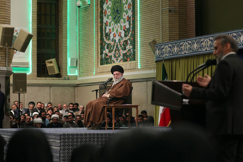 Leader of the Revolution Meets Thousands of Eulogists and Poets Honouring Ahlul-Bayt