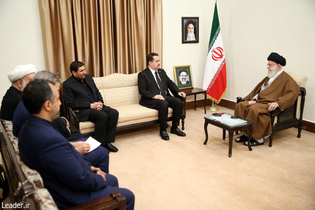Rencontre avec le Premier ministre irakien, Mohammed Shia al-Sudani suite au décès du président Raissi