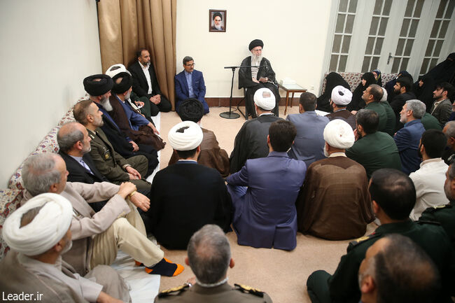 Встреча с участниками конгресса шехидов и фронта сопротивления