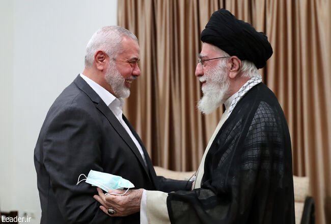 شهید اسماعیل هنیه رئیس دفتر سیاسی حماس