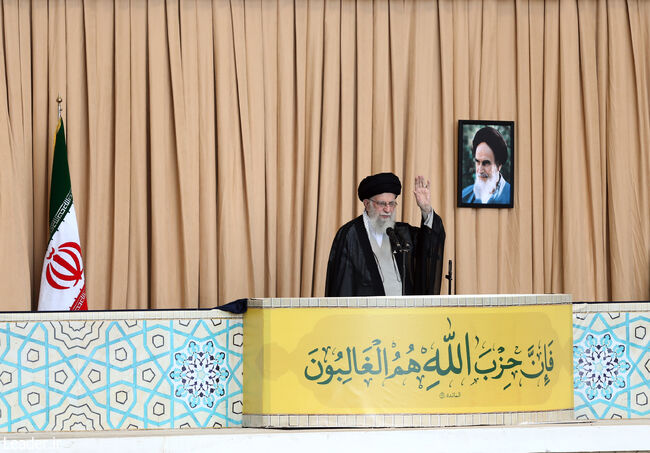 Leader of the Islamic Revolution Delivers Sermon at Friday Prayers