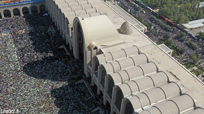 Leader of the Islamic Revolution Delivers Sermon at Friday Prayers