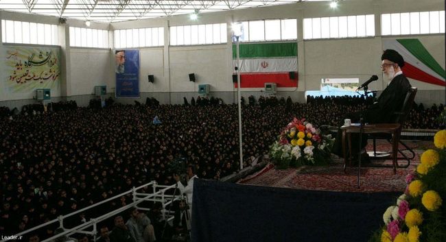 ديدار دانشجويان دانشگاه فردوسي مشهد 