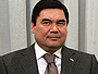 İslam İnkılabı Rehberi Ayetullah Seyyid Ali Hamanei'nin, Türkmenistan cumhurbaşkanı Kurban Muhammedof ve beraberindeki heyeti kabulü