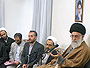 İslam İnkılabı Rehberi Ayetullah Seyyid Ali Hamanei'nin, Vakıflar Kurumu başkanı ve üst düzey yetkililerini kabulü