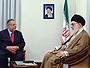 İslam İnkılabı Lideri Ayetullah Hamanei'nin Irak Cumhurbaşkanı Celal Talabani'yi kabulü