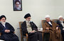 İslam İnkılabı Rehberi’nin, rehberlik Fakihler meclisi başkanı ve üyelerini kabulü 