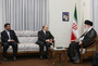 Cezayir Cumhurbaşkanı ve beraberindeki heyetin İslam İnkılâbı Rehberi tarafından kabulü