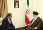 Ayatollah Khamenei meeting with Ramadan Abdullah head of the Palestinian Islamic Jihad movement